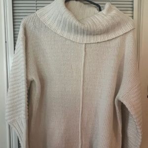BRAND NEW Olive + Oak cowl neck sweater - cream